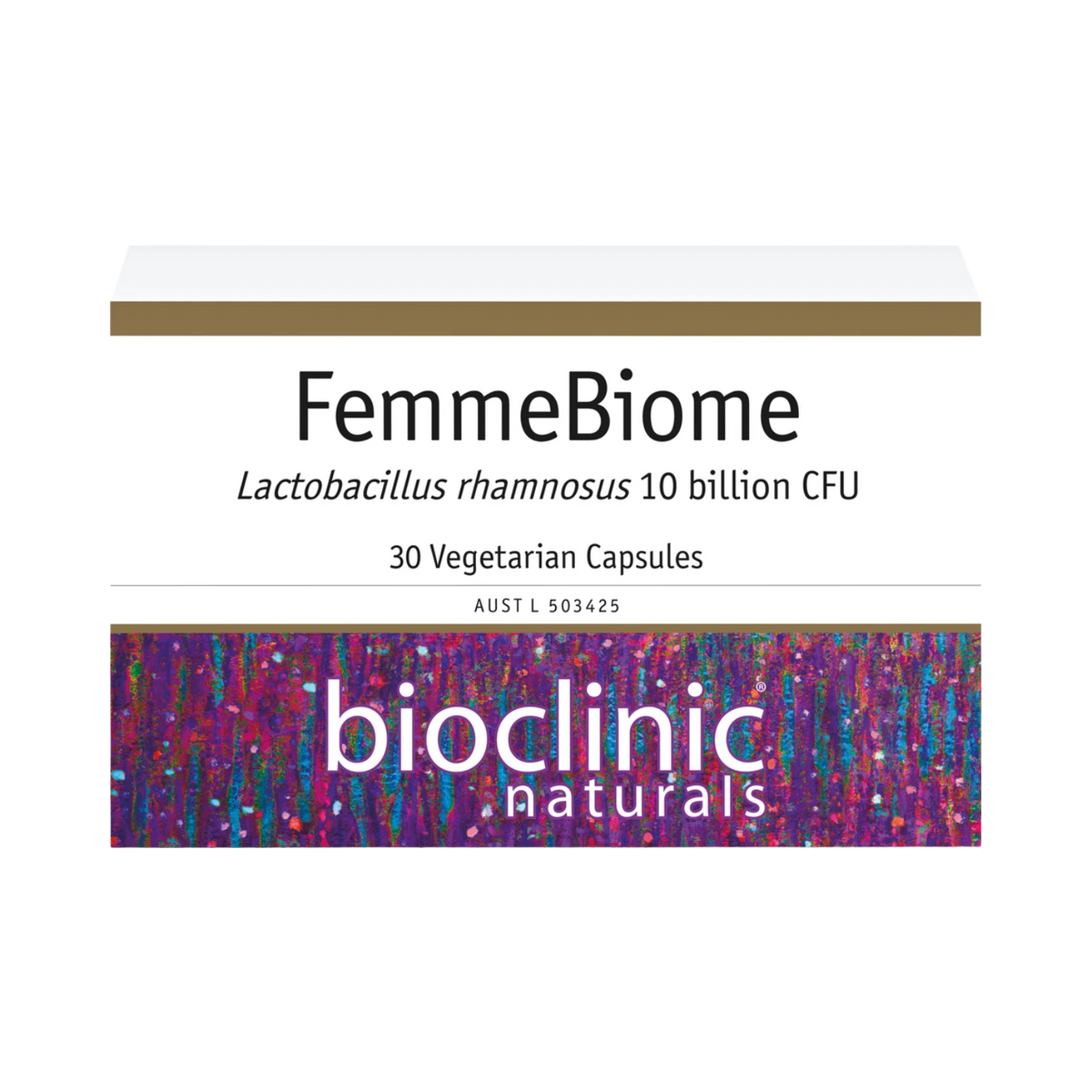 FemmeBiome 10 Billion CFU Vegetarian Capsules