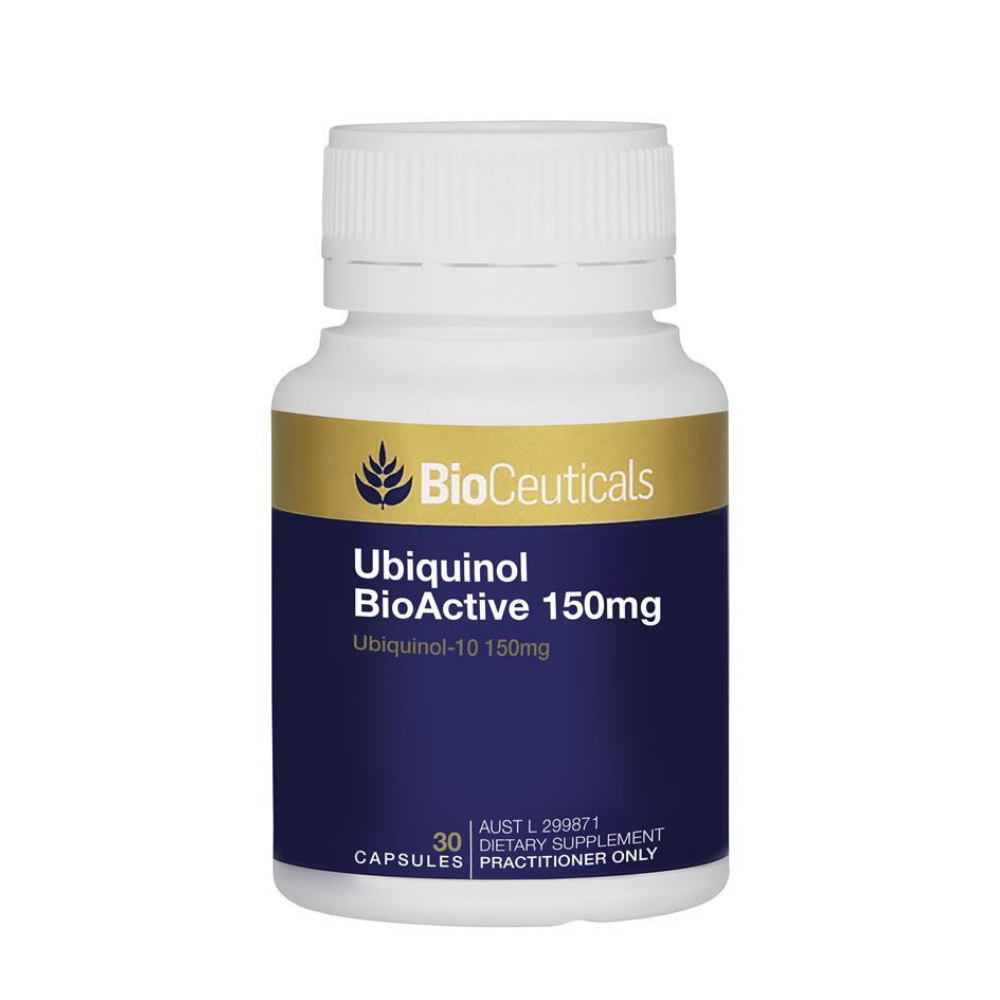 BioCeuticals Ubiquinol BioActive 150mg 30 Capsules
