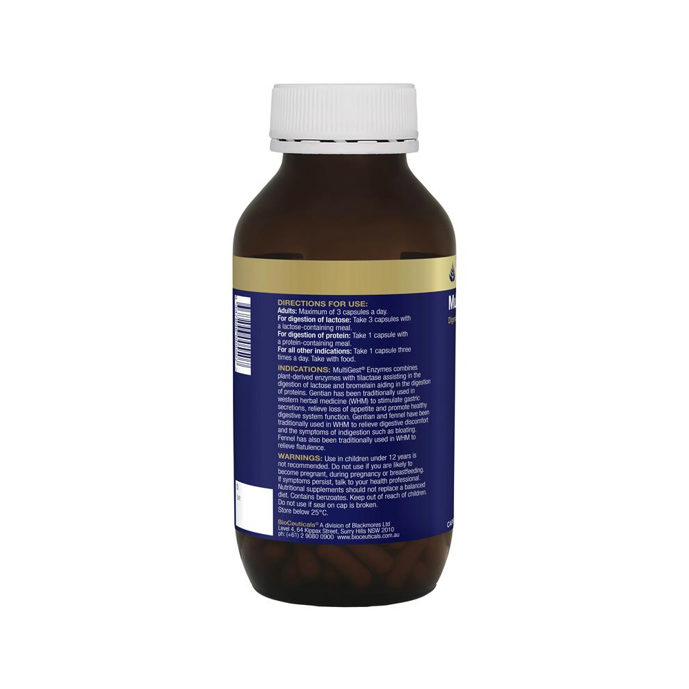 BioCeuticalS MultiGest EnzymeCapsuless 180