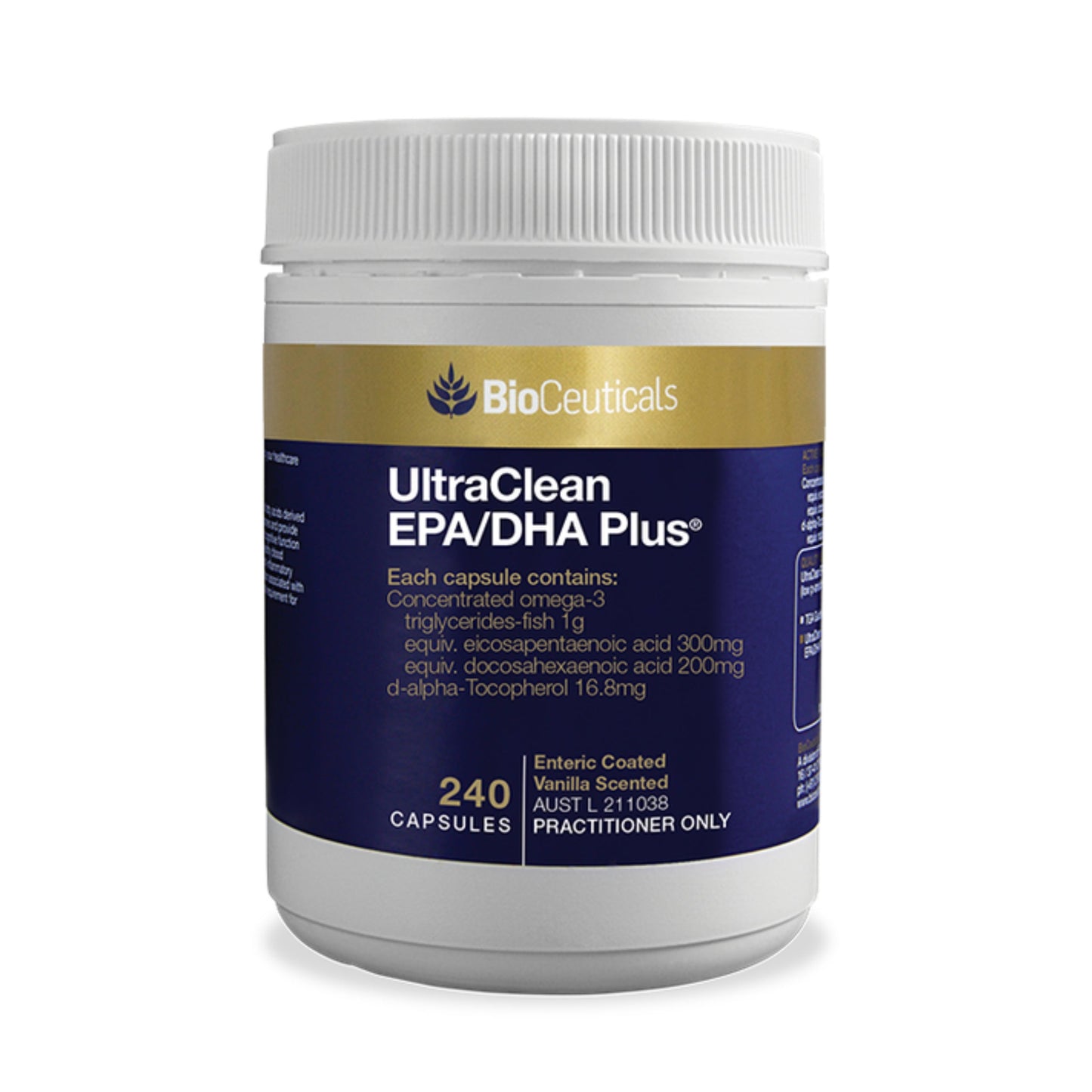 BioCeuticals UltraClean EPA/DHA Plus 240 Capsules