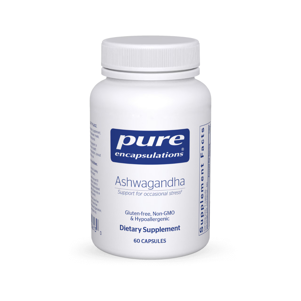 Pure Encapsulations Ashwagandha 60 Soft Capsules