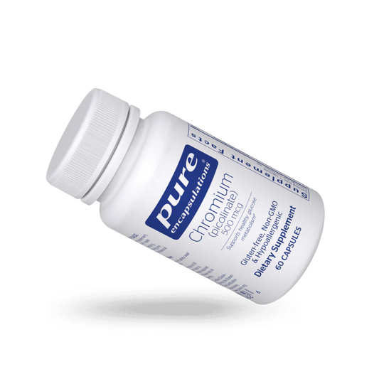 Pure Encapsulations Chromium (picolinate) 500mcg 60c