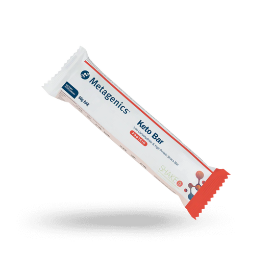 Metagenics Shake It Keto Bar Caramel 60g Bar 10 Pack