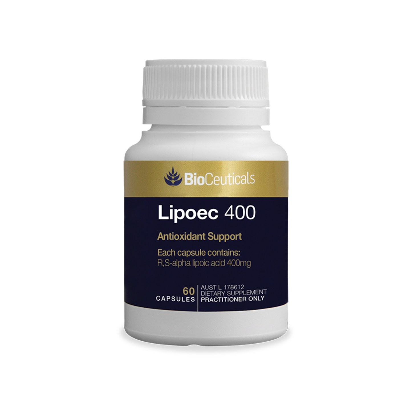 Bioceuticals Lipoec 400 60 Capsules