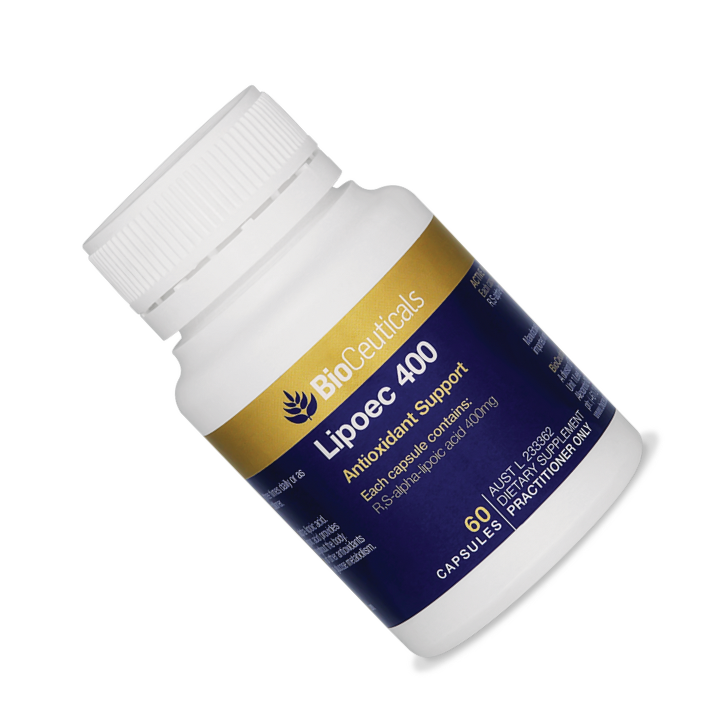 Bioceuticals Lipoec 400 60 Capsules
