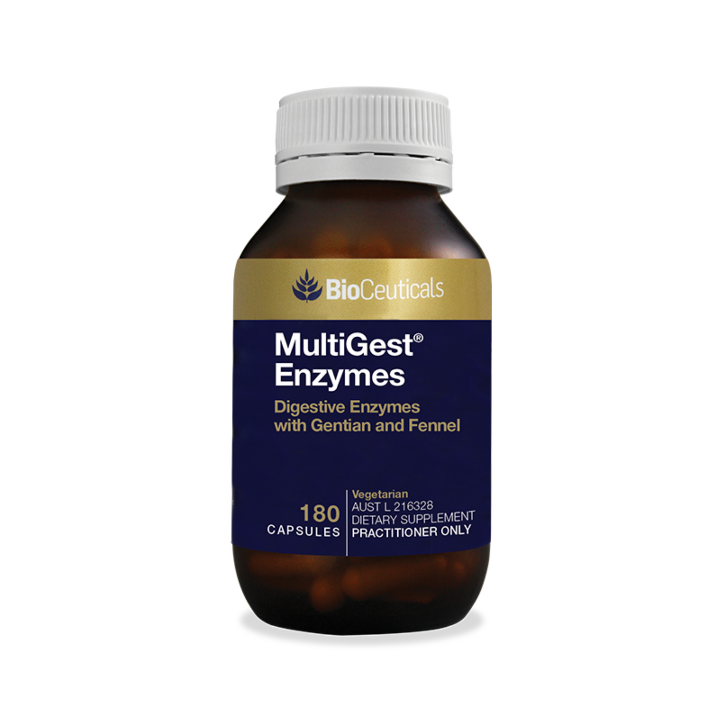 BioCeuticalS MultiGest Enzymes 180 Capsules