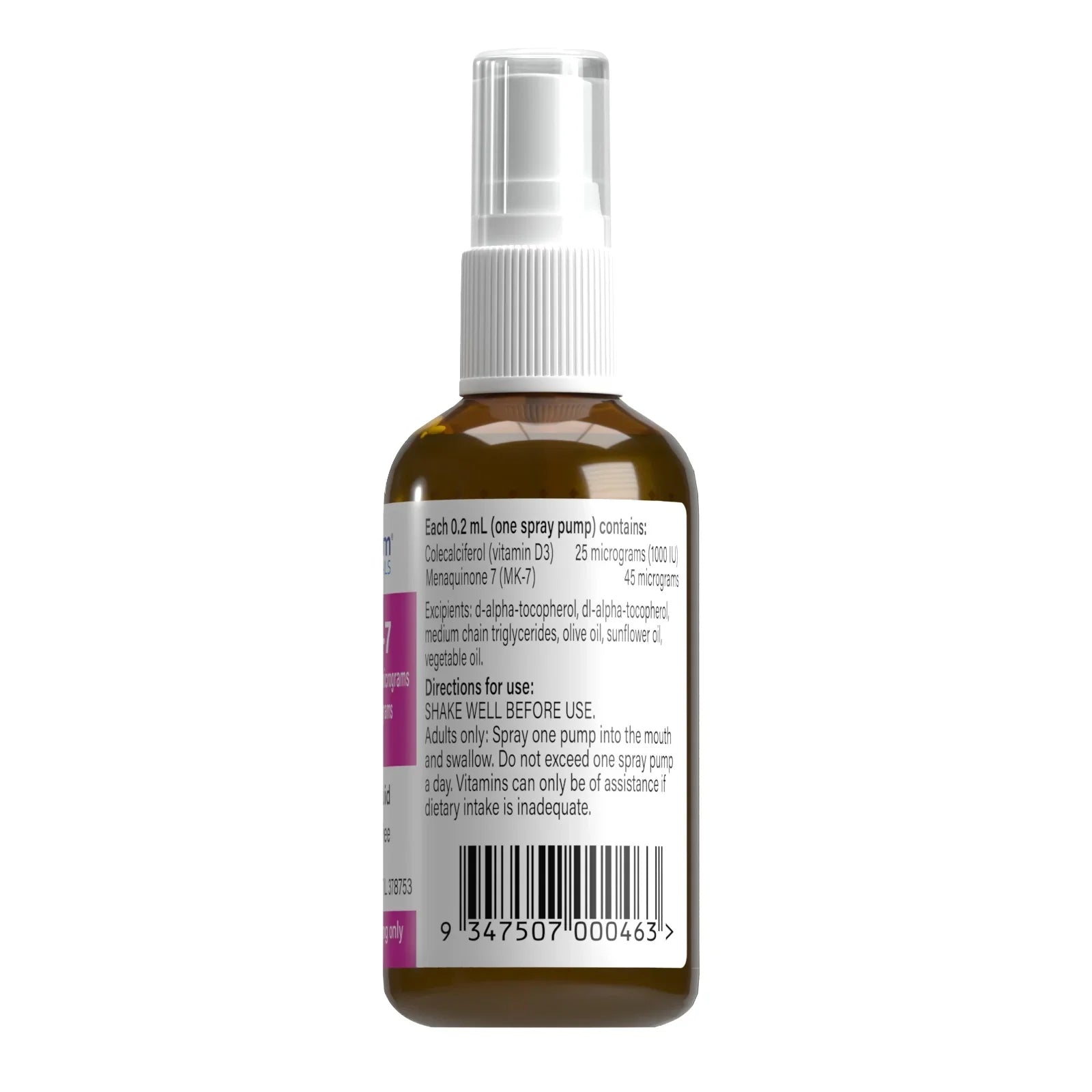 D3+Mk-7 50ml Oral Liquid