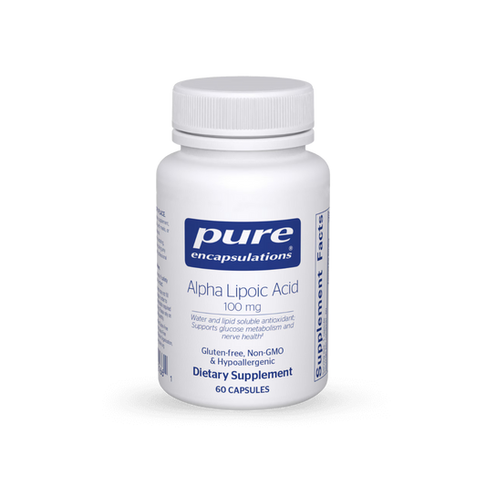 Pure Encapsulation Alpha Lipoic Acid 100mg 60c