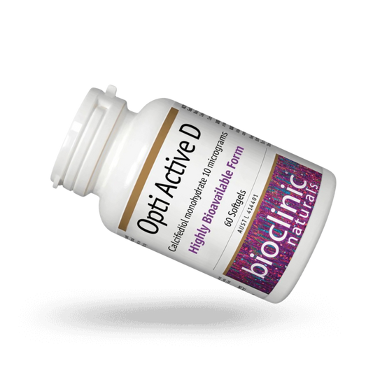 Bioclinic Naturals Opti Active D 60 Softgels