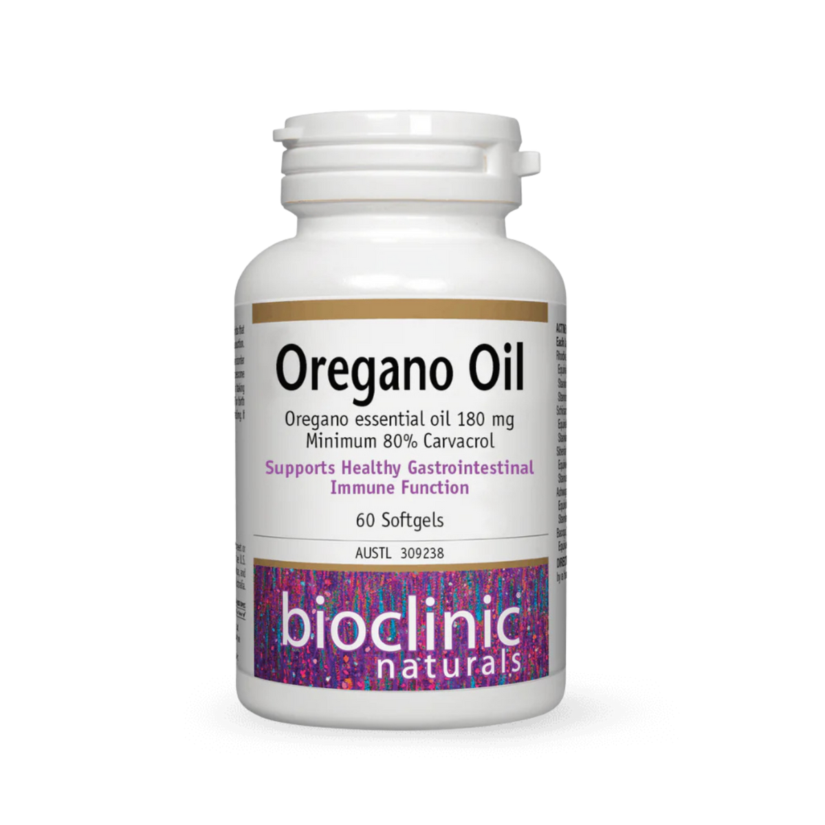 Bioclinic Naturals Oregano Oil 60 Softgel