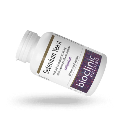 Bioclinic Naturals Selenium Yeast 60 Uncoated Tablets