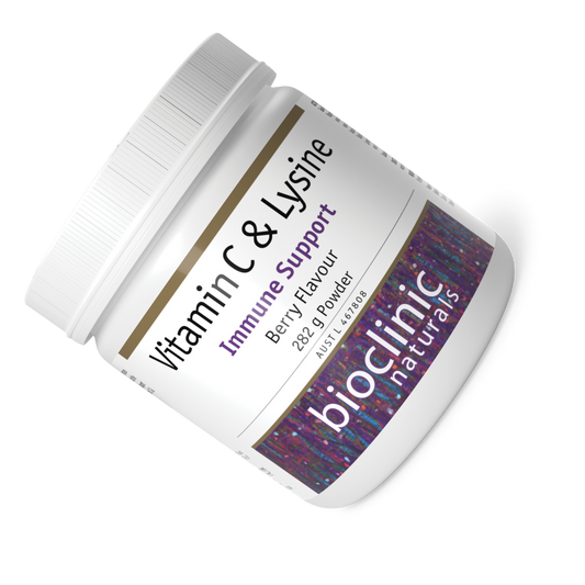 Bioclinic Naturals Vitamin C & Lysine 282g Powder