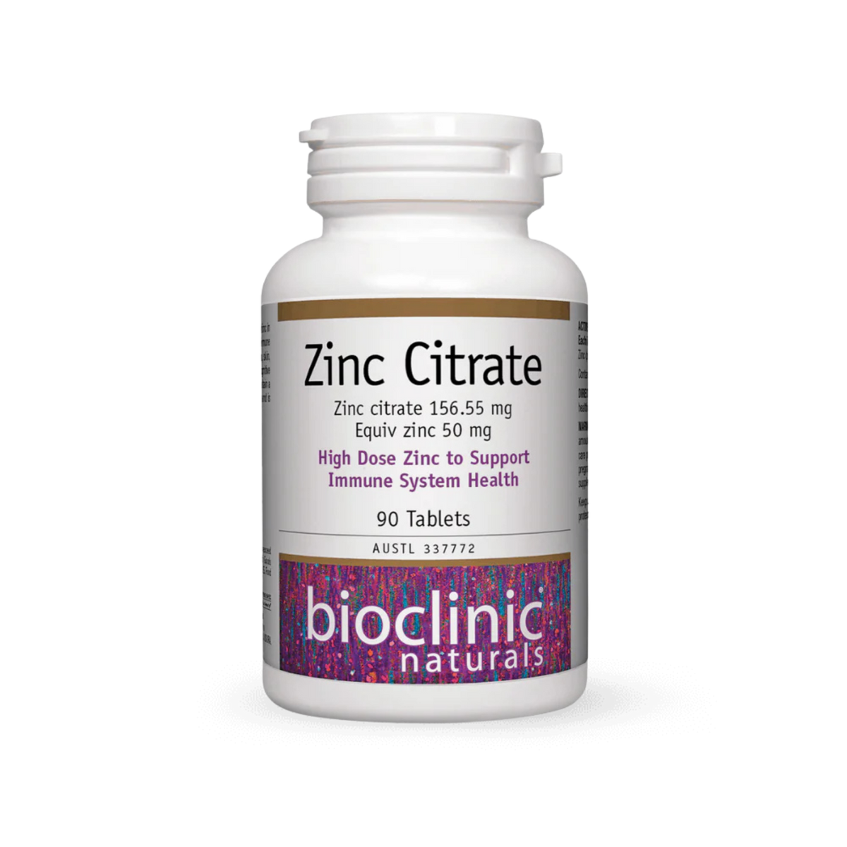 Bioclinic Naturals  Zinc Citrate 90t