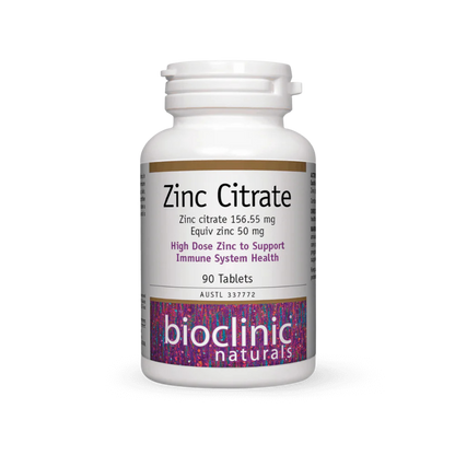 Bioclinic Naturals  Zinc Citrate 90t