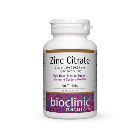 Bioclinic Naturals  Zinc Citrate 90t