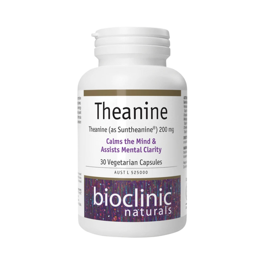 Bioclinic Naturals Theanine 200 mg 