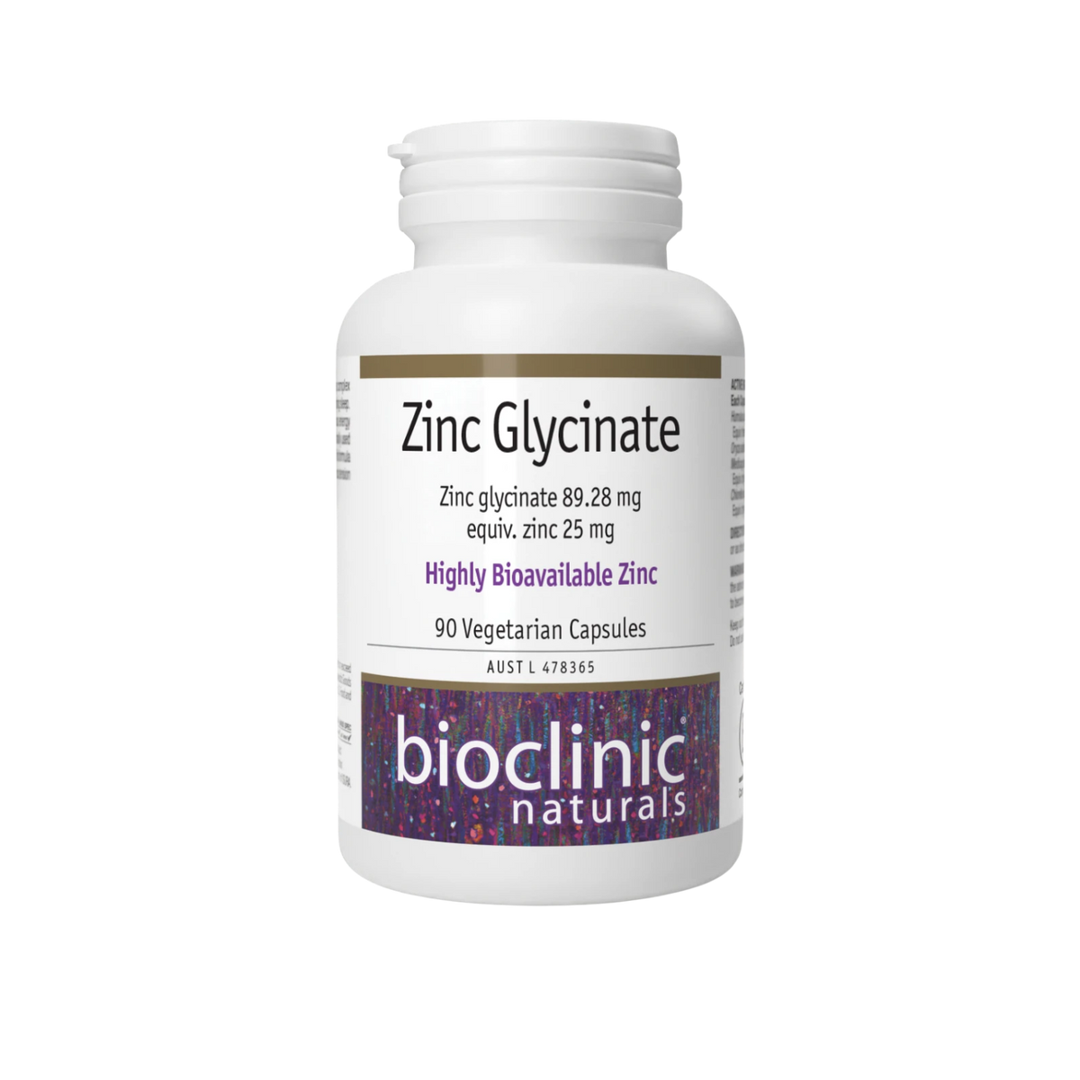 Bioclinic Naturals Zinc Glycinate 