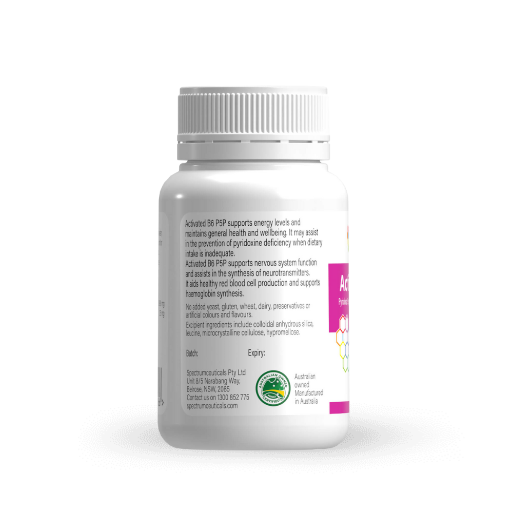 Activated B6 P5P 120 Capsules