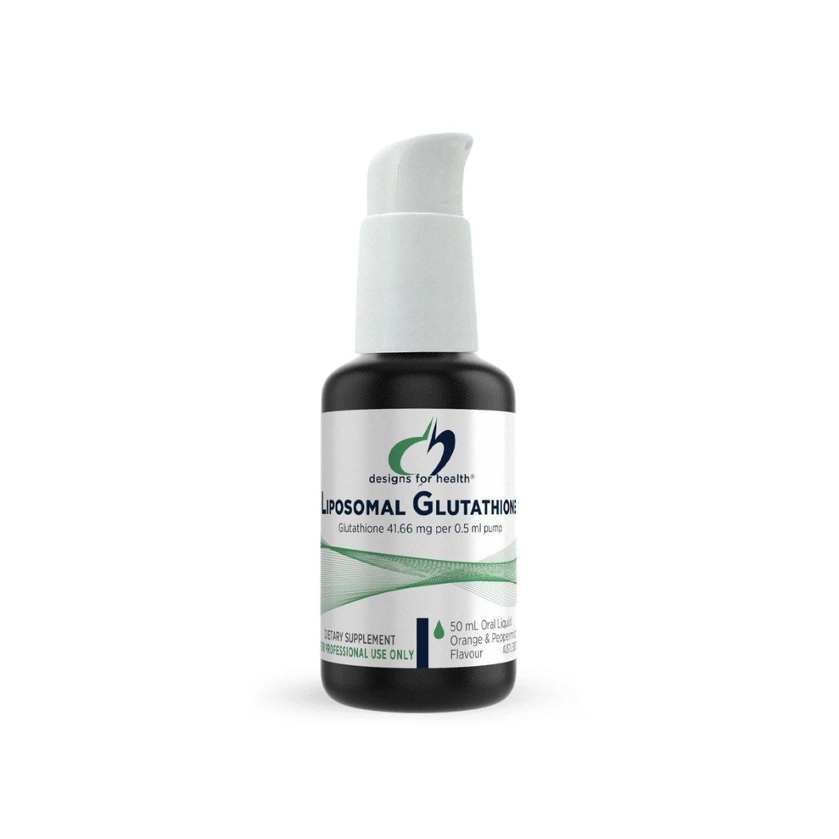 Designs For Health – Liposomal Glutathione 50 mL Orange Peppermint