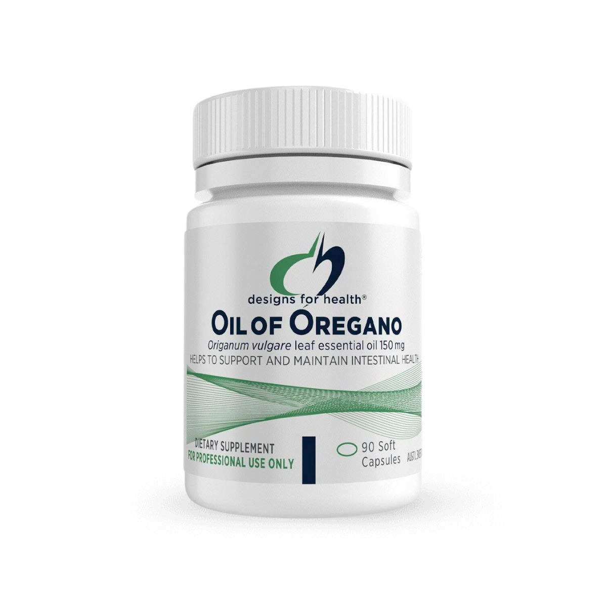 Designs For Health – Oil of Oregano 90 Capsules