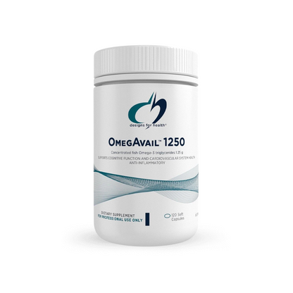 Designs For Health – OmegAvail 1250 120 Capsules