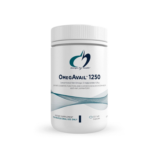 Designs For Health – OmegAvail 1250 120 Capsules