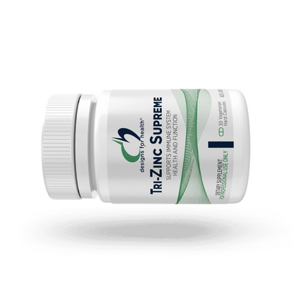 Designs For Health – Tri-Zinc Supreme 30 Capsules