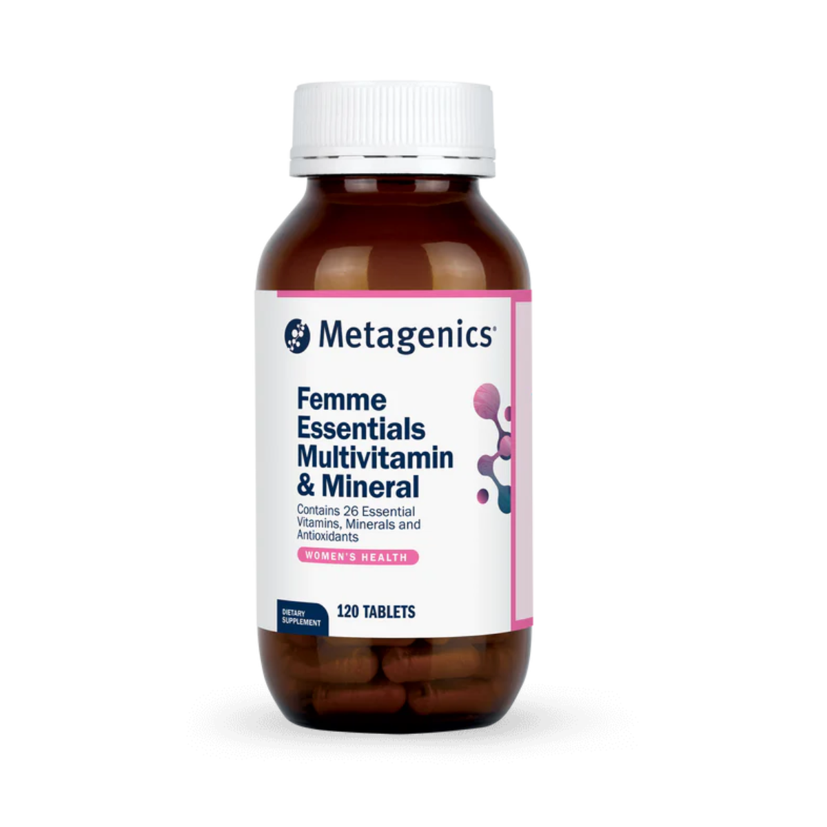 Metagenics Femme Essentials Multivitamin & Mineral 120 Tablets