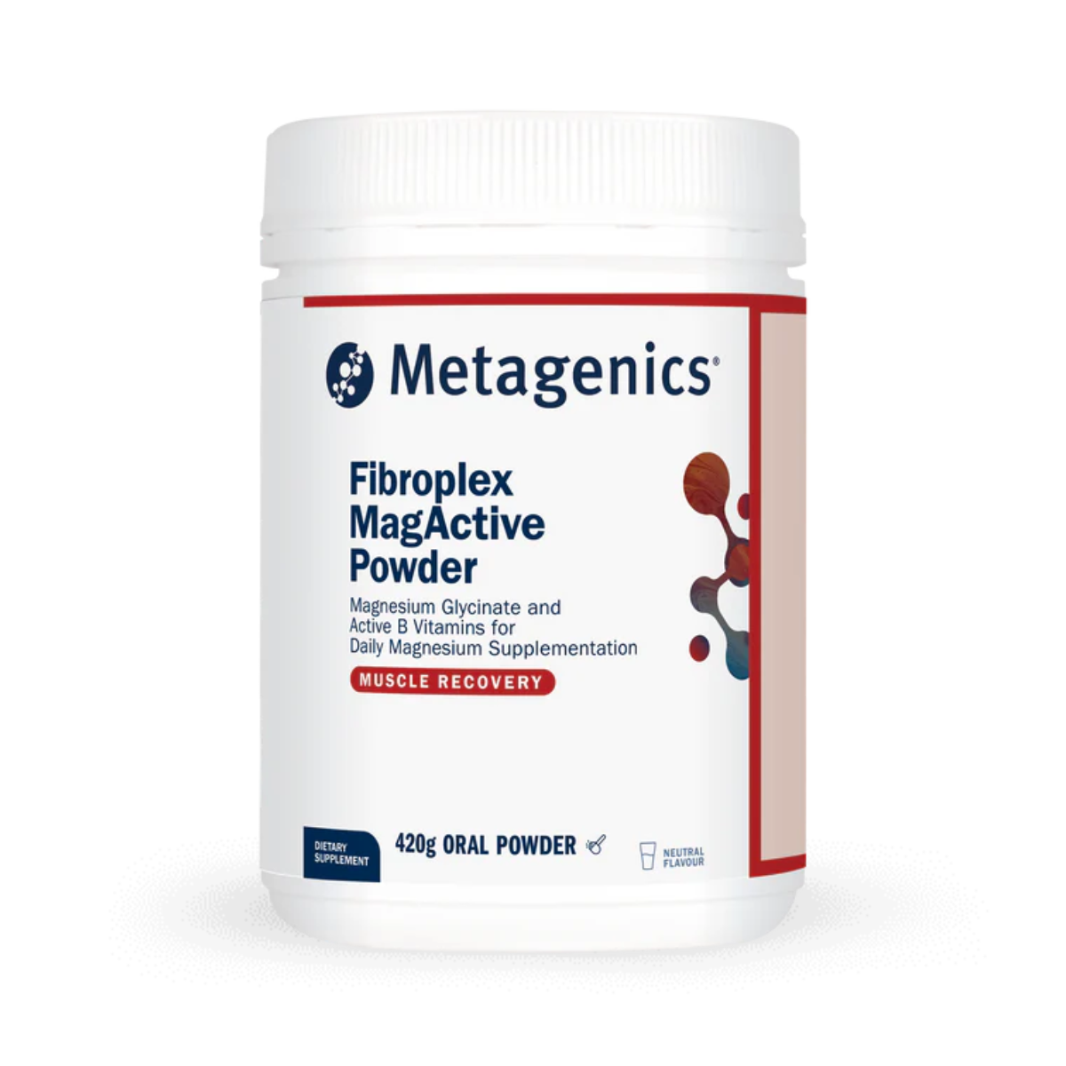 Metagenics Fibroplex MagActive Raspberry 420g