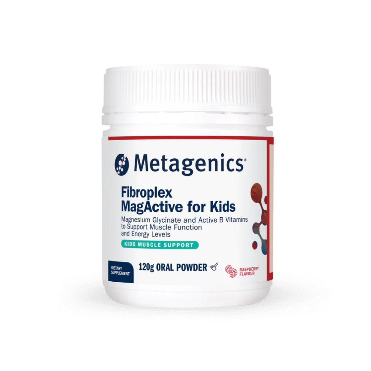 Fibroplex MagActive for Kids Raspberry 120g Powder
