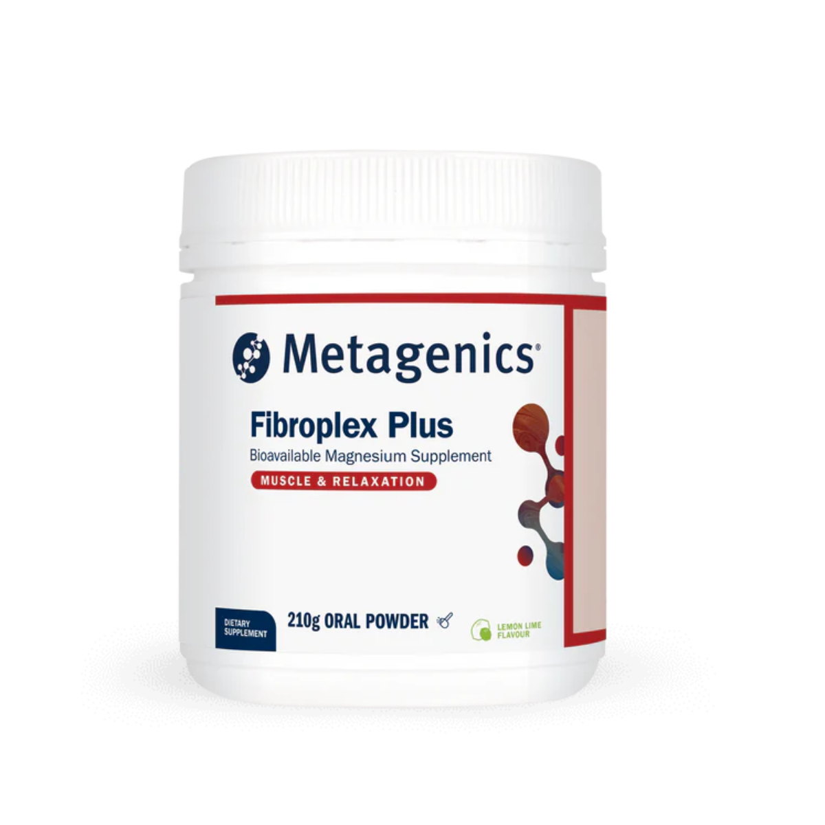 Metagenics Fibroplex Plus lemon lime 210g