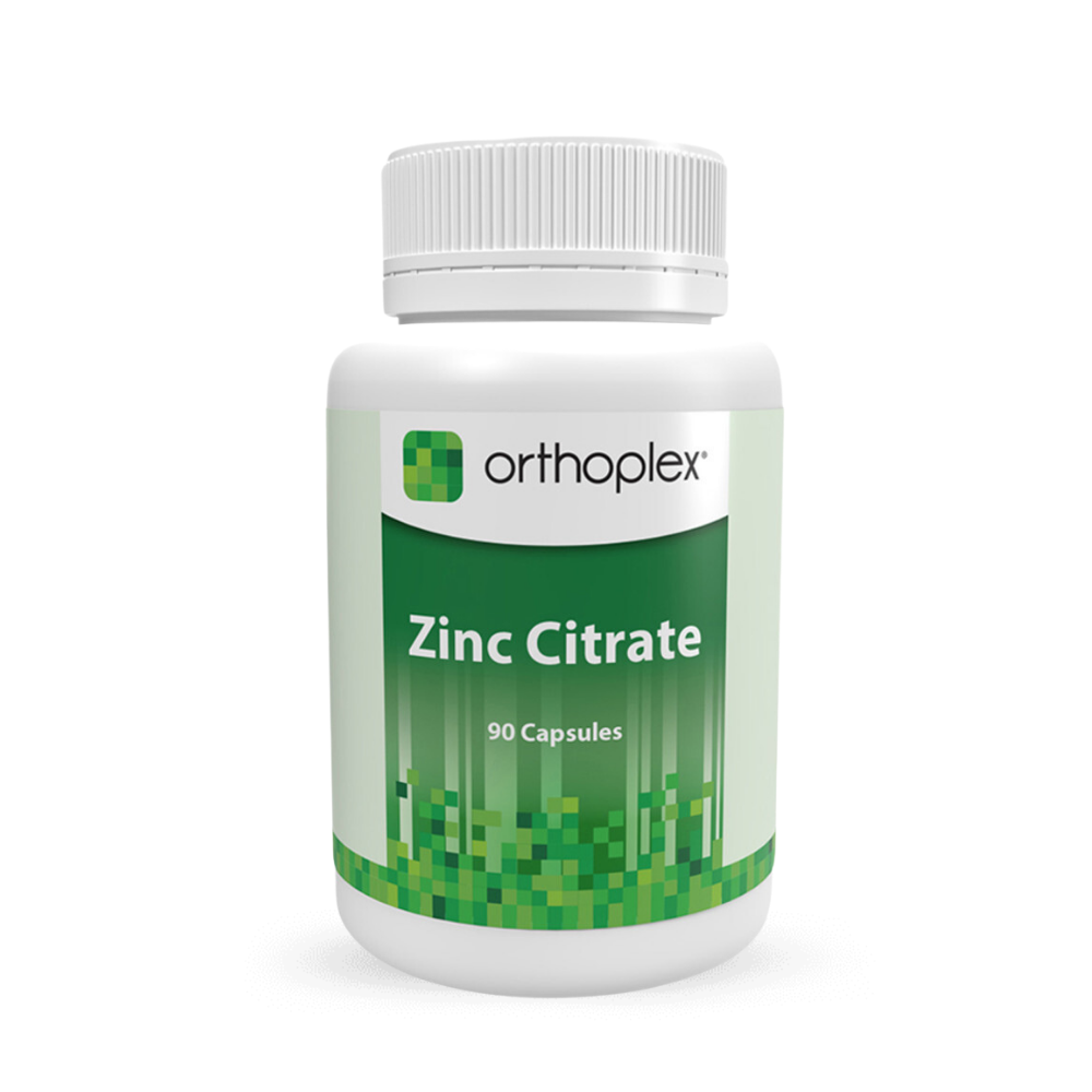 Orthoplex Green Zinc Citrate 90 Capsules