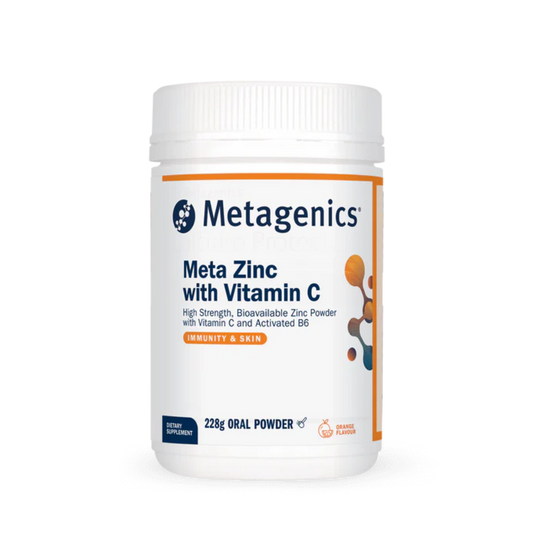 Metagenics Meta Zinc with Vitamin C Orange 228g