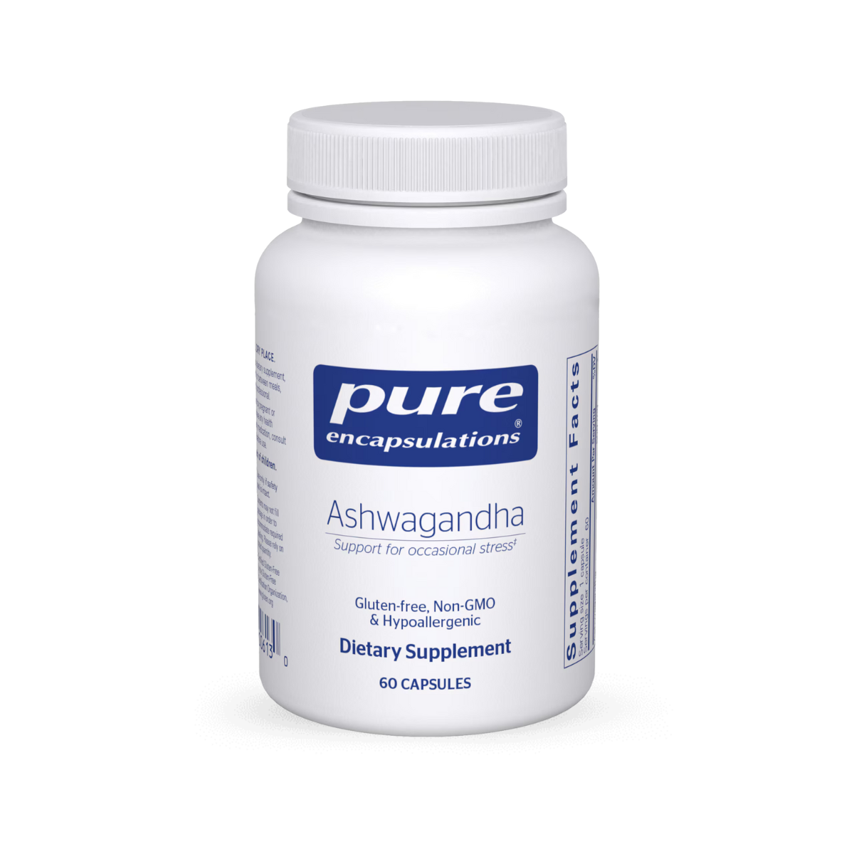 Pure Encapsulations Ashwagandha 60 Soft Capsules 