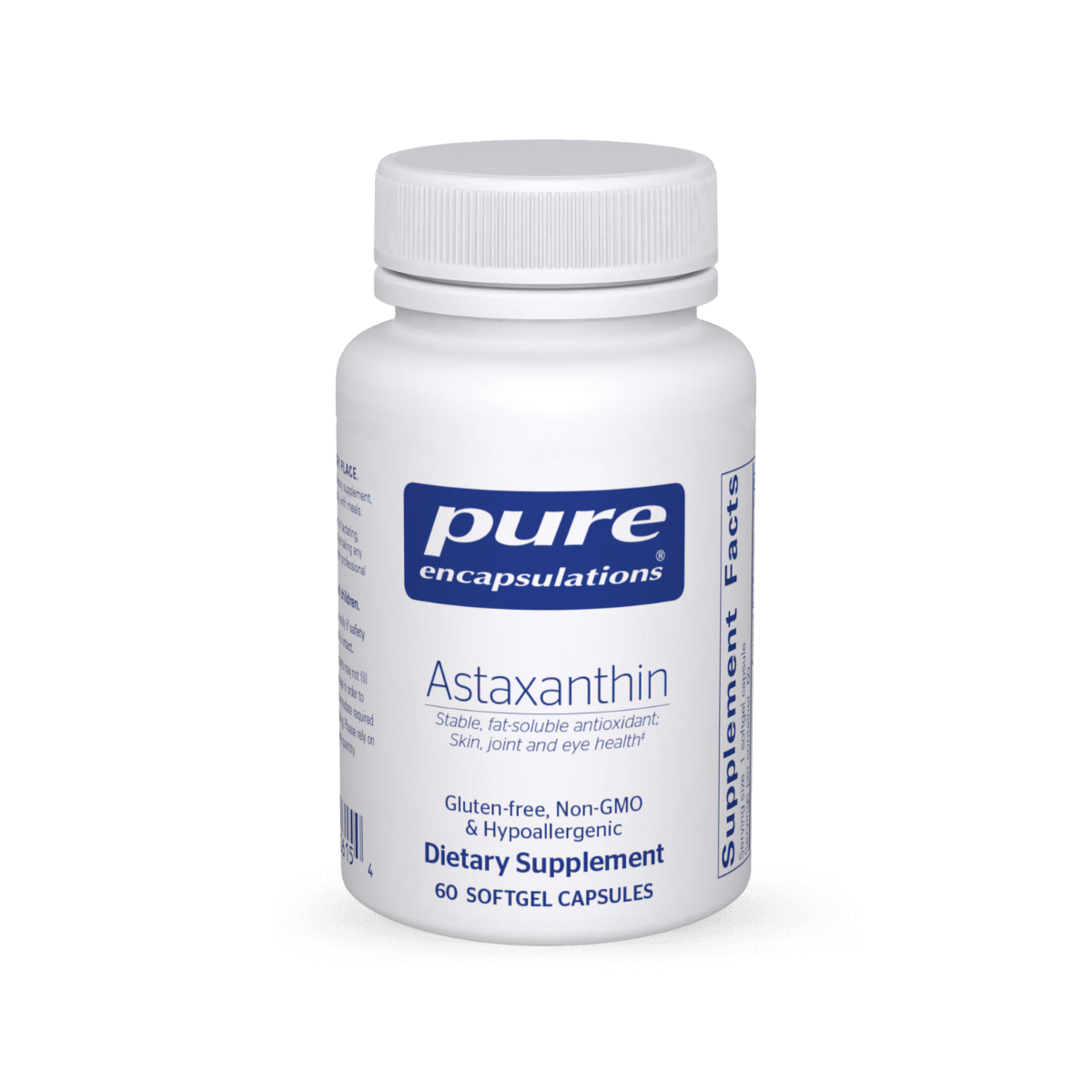 Pure Encapsulations Astaxanthin 60 Capsules