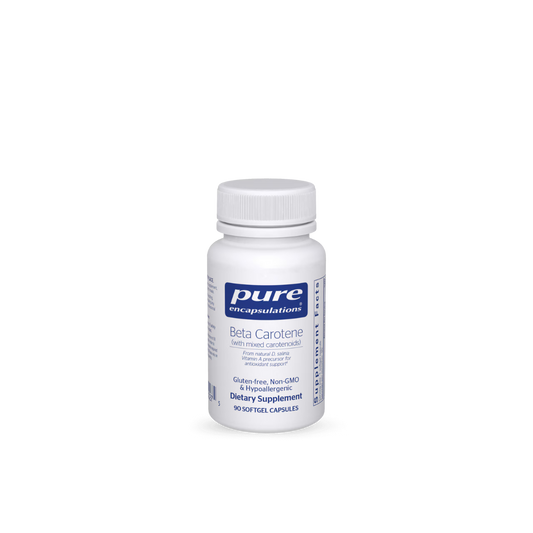 Pure Encapsulations Beta Carotene (with Mixed Carotenoids) 90sc