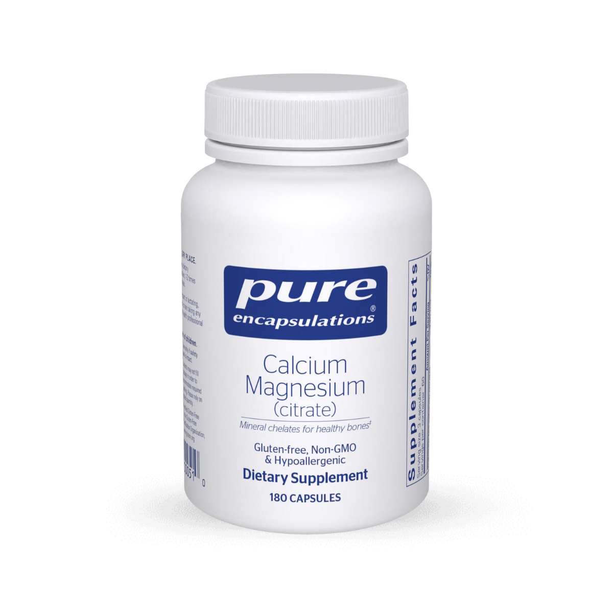 Pure Encapsulations Calcium Magnesium (citrate) 90 Capsules