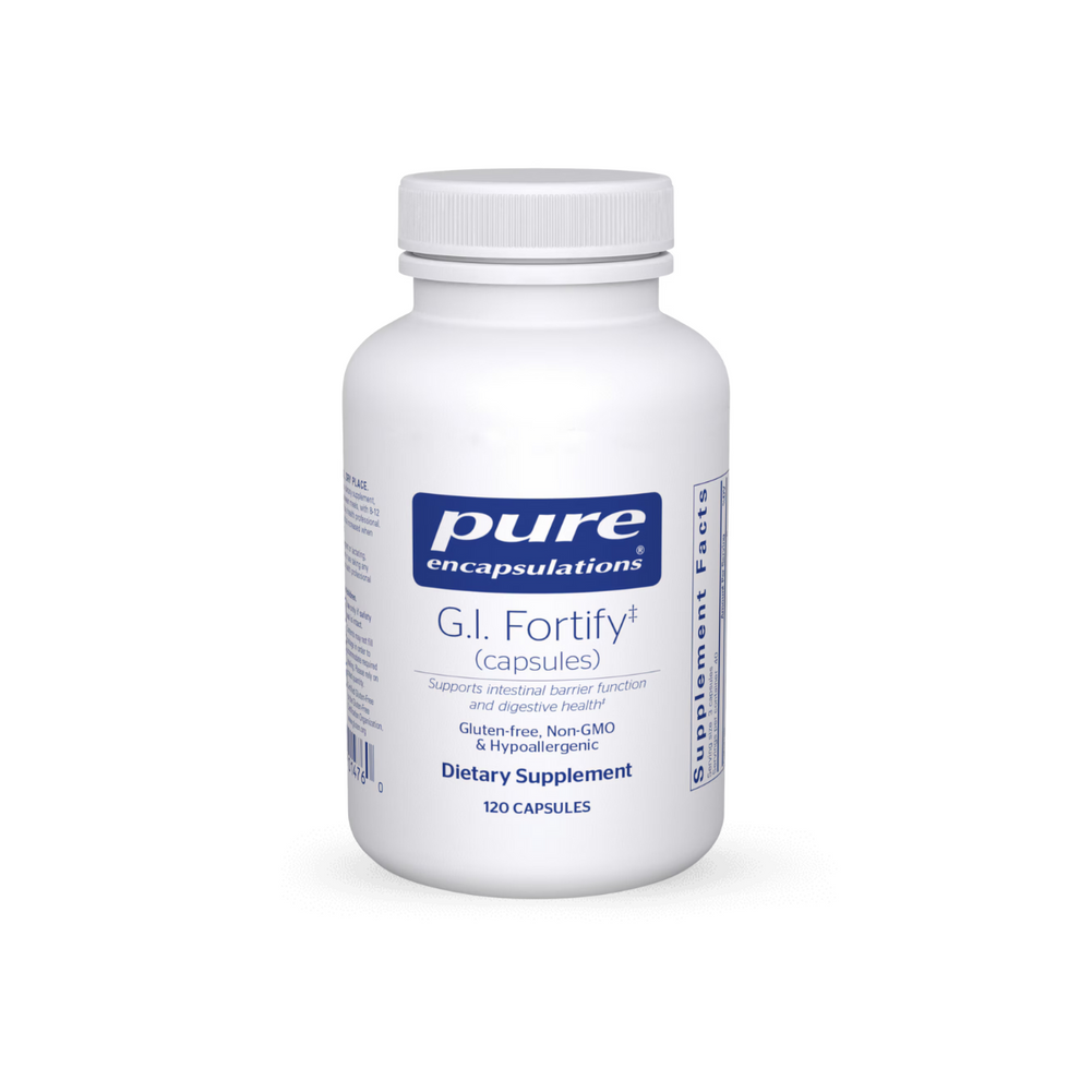 Gi Fortify Powder Pure Encapsulations G.I. Fortify 120 Capsules – Sanozinatural