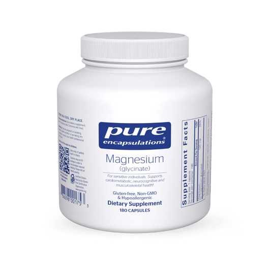 Pure Encapsulations Magnesium Glycinate 180 Capsules 