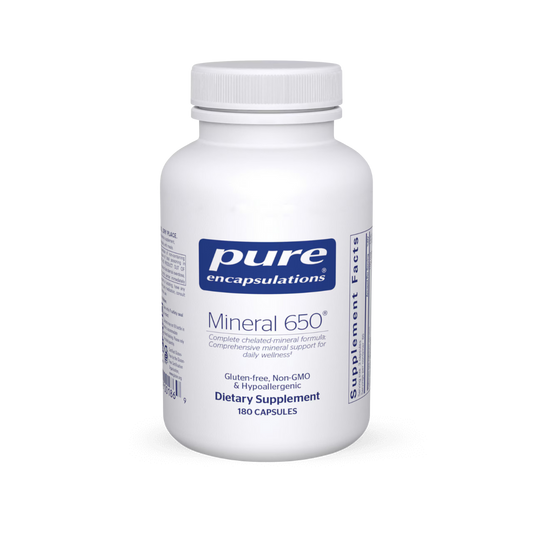 Pure Encapsulations Mineral 650 - 180 Capsules