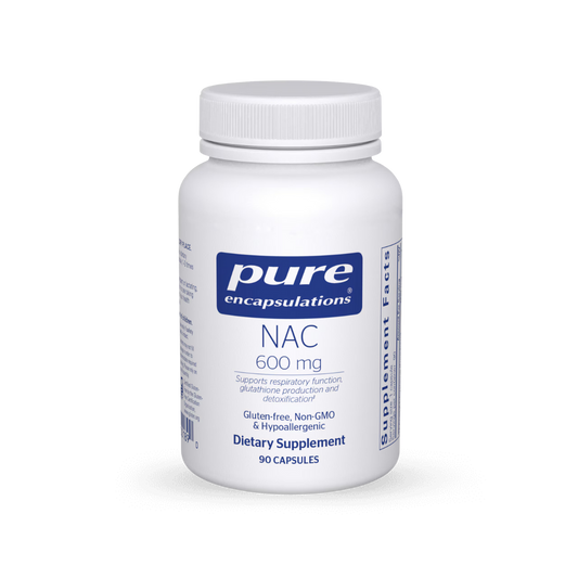 Pure Encapsulations NAC 600mg 90 Veg Capsules