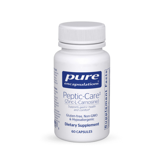 Pure Encapsulations Peptic-Care (Zinc-L-Carnosine) 60 Capsules