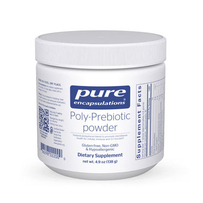 Poly F Powder Pure Encapsulations Poly-Prebiotic powder 138g – Sanozinatural