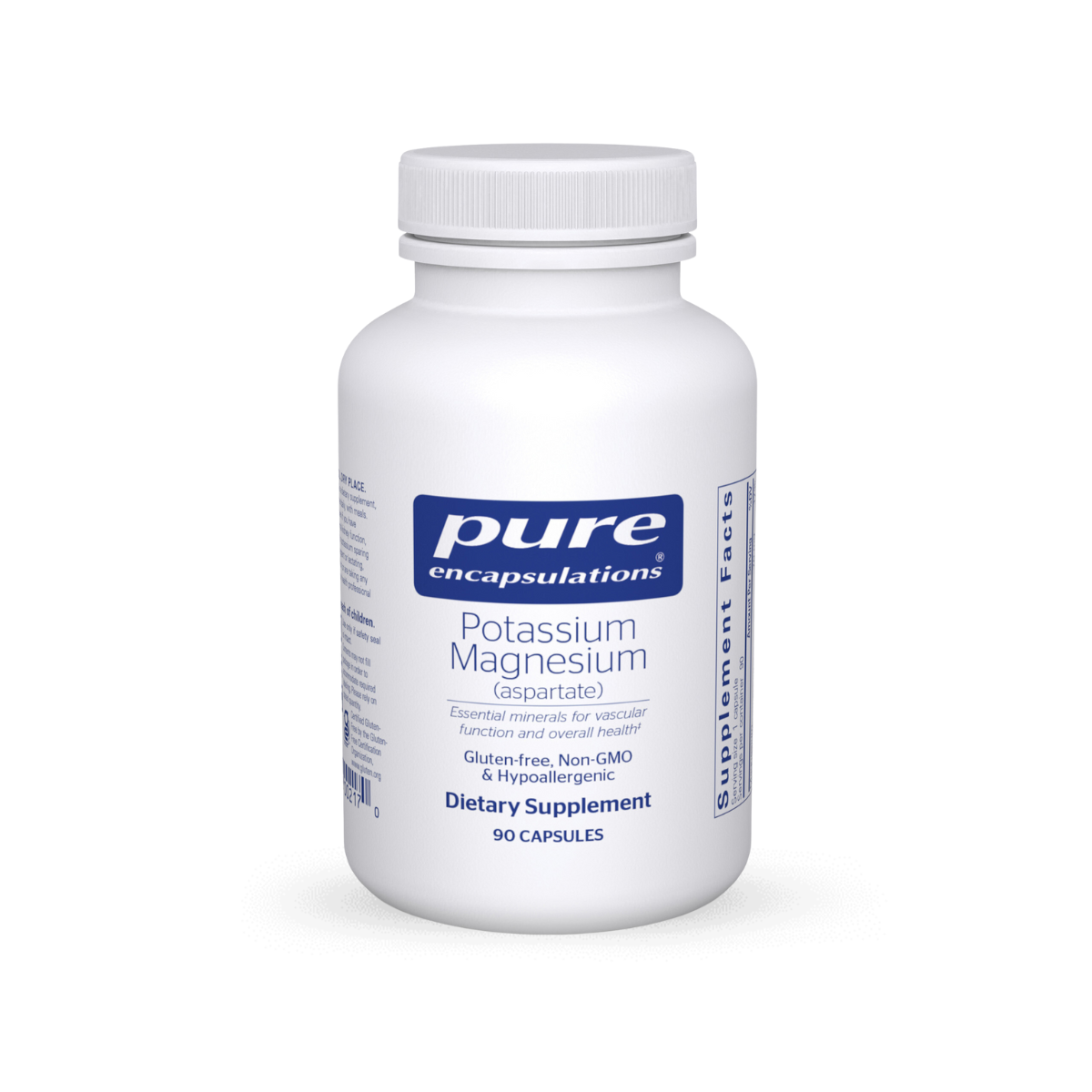 Pure Encapsulations Potassium Magnesium (aspartate) 90 Capsules