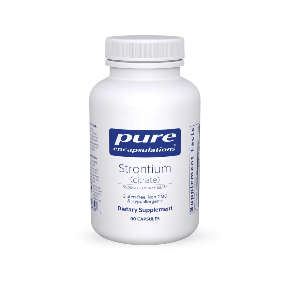 Pure Encapsulations Strontium (citrate) 90 Capsules