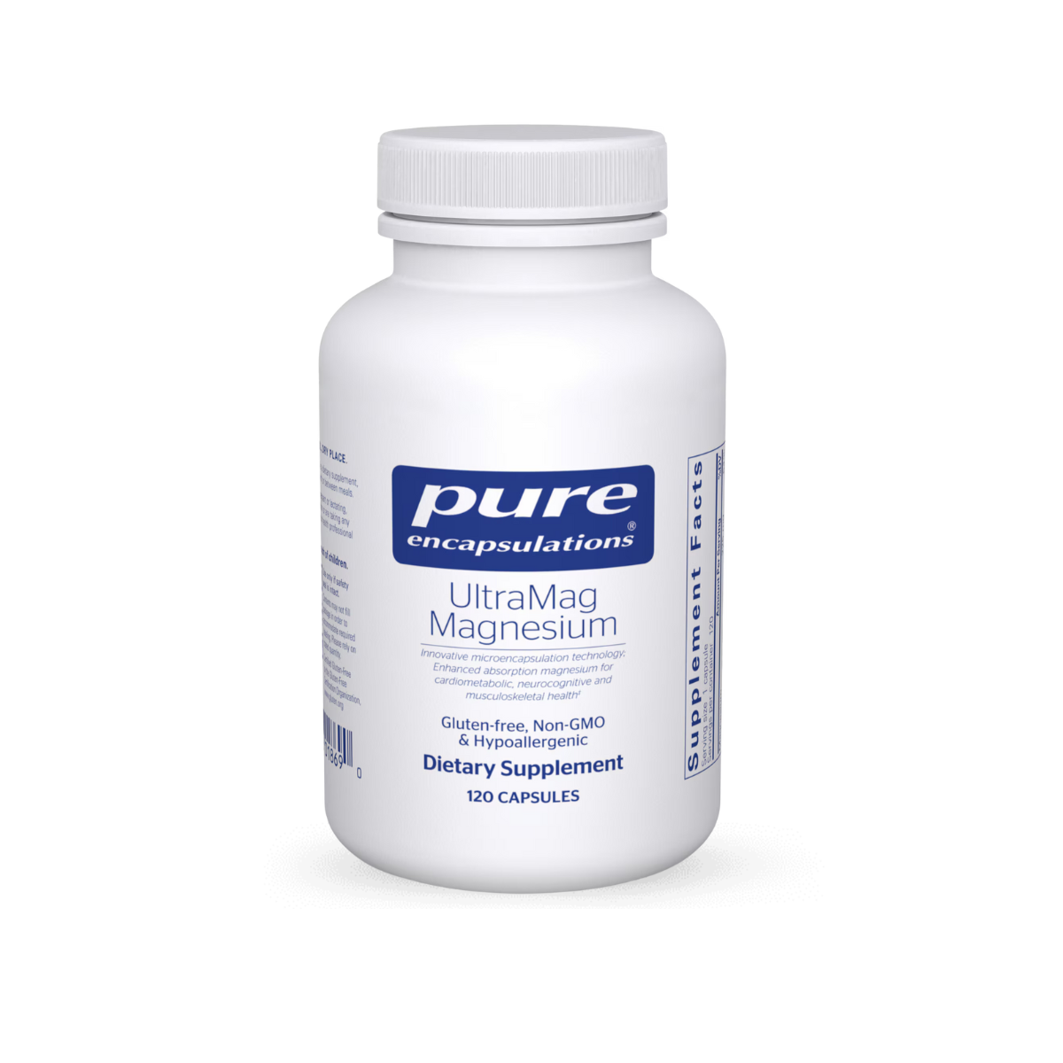 Pure Encapsulations UltraMag Magnesium 120 Capsules