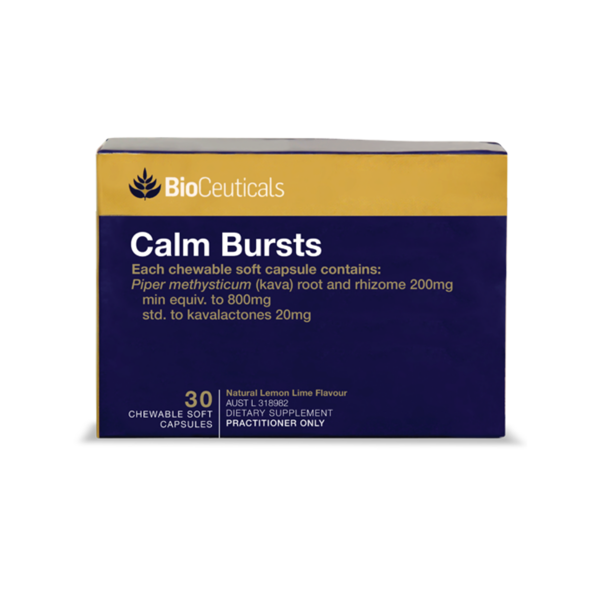 Bioceuticals Calm Bursts 30 Chewable Capsule