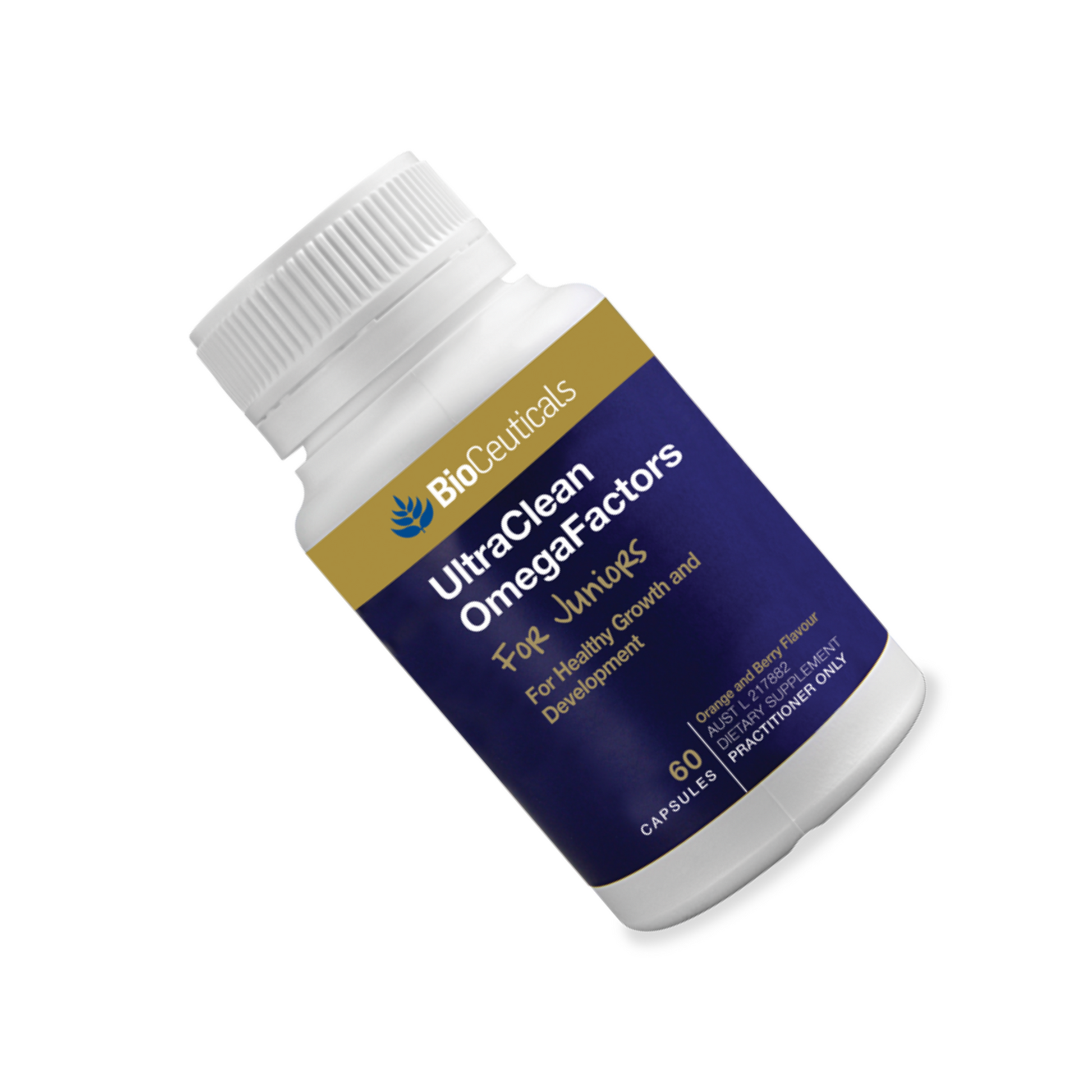 BioCeuticals UltraClean OmegaFactors for Juniors Chewable softgel capsules 60