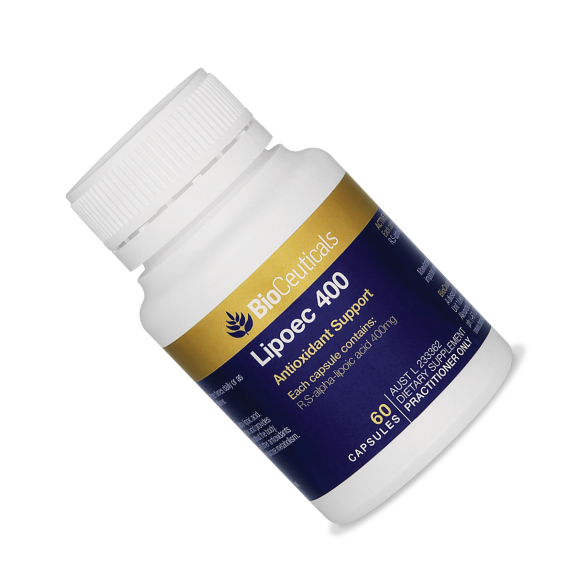 Bioceuticals  Lipoec 400 60 Capsules