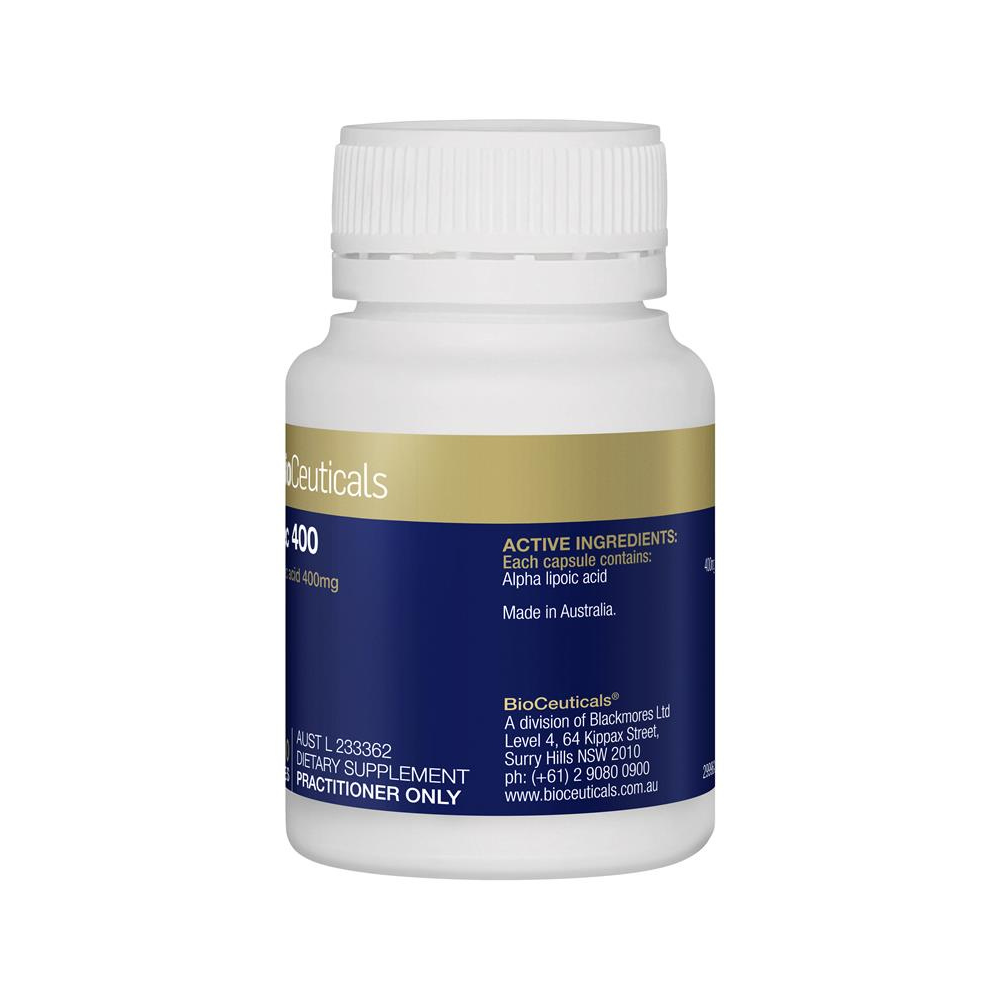 BioCeuticals  Lipoec 400 60 Capsules